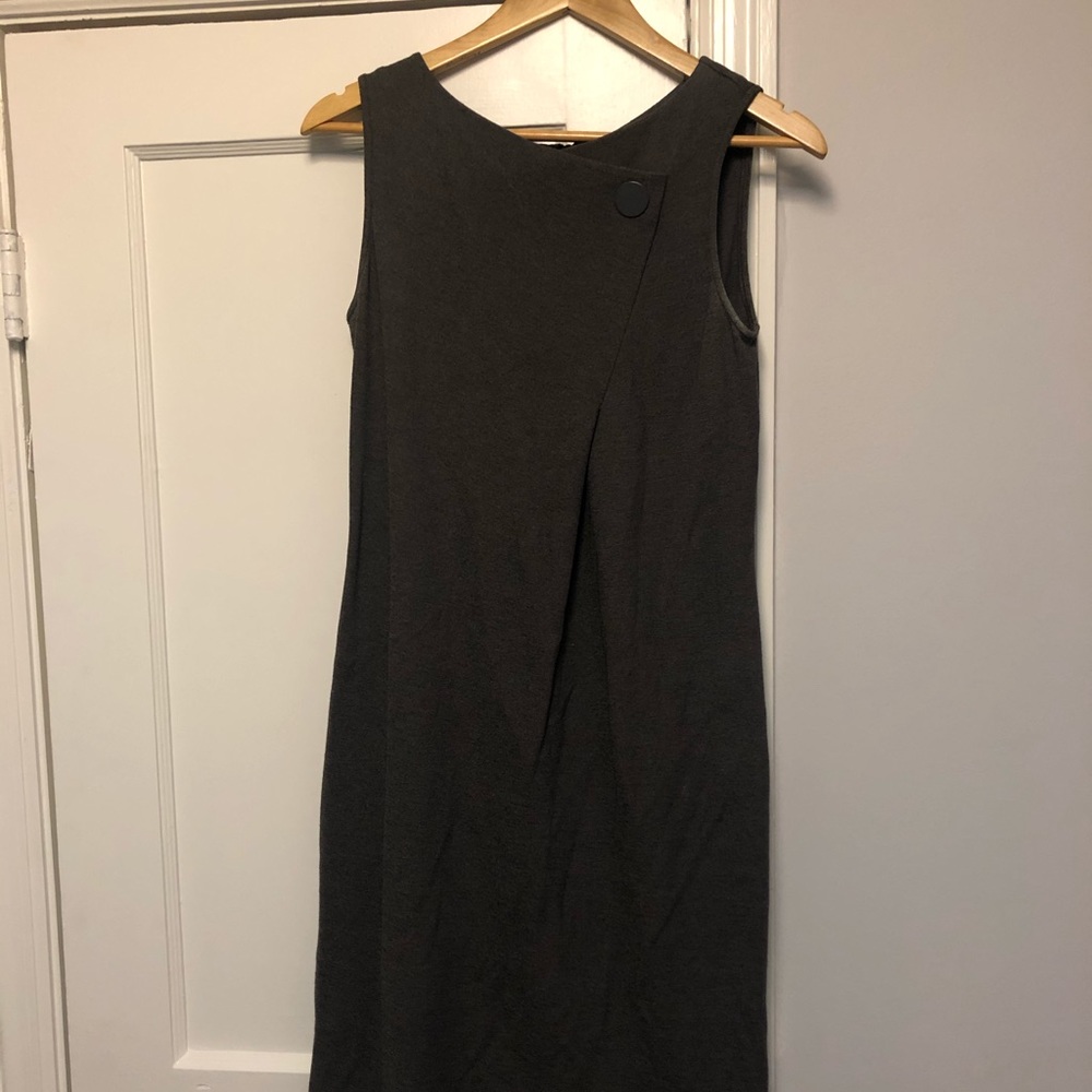 Calvin Klein gray sheath dress